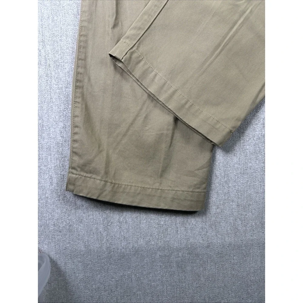 Eddie Bauer pants Men's‎ Pants 36x34 Khaki Straight Fit Casual Preppy Cotton